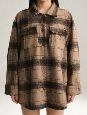 Flannel Shirt Women XL